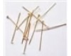 Gold Headpins 2.2cm
